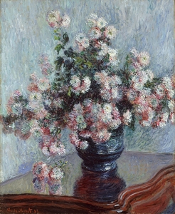 Chrysanthemums [1882] by Claude Monet [1840–1926]
